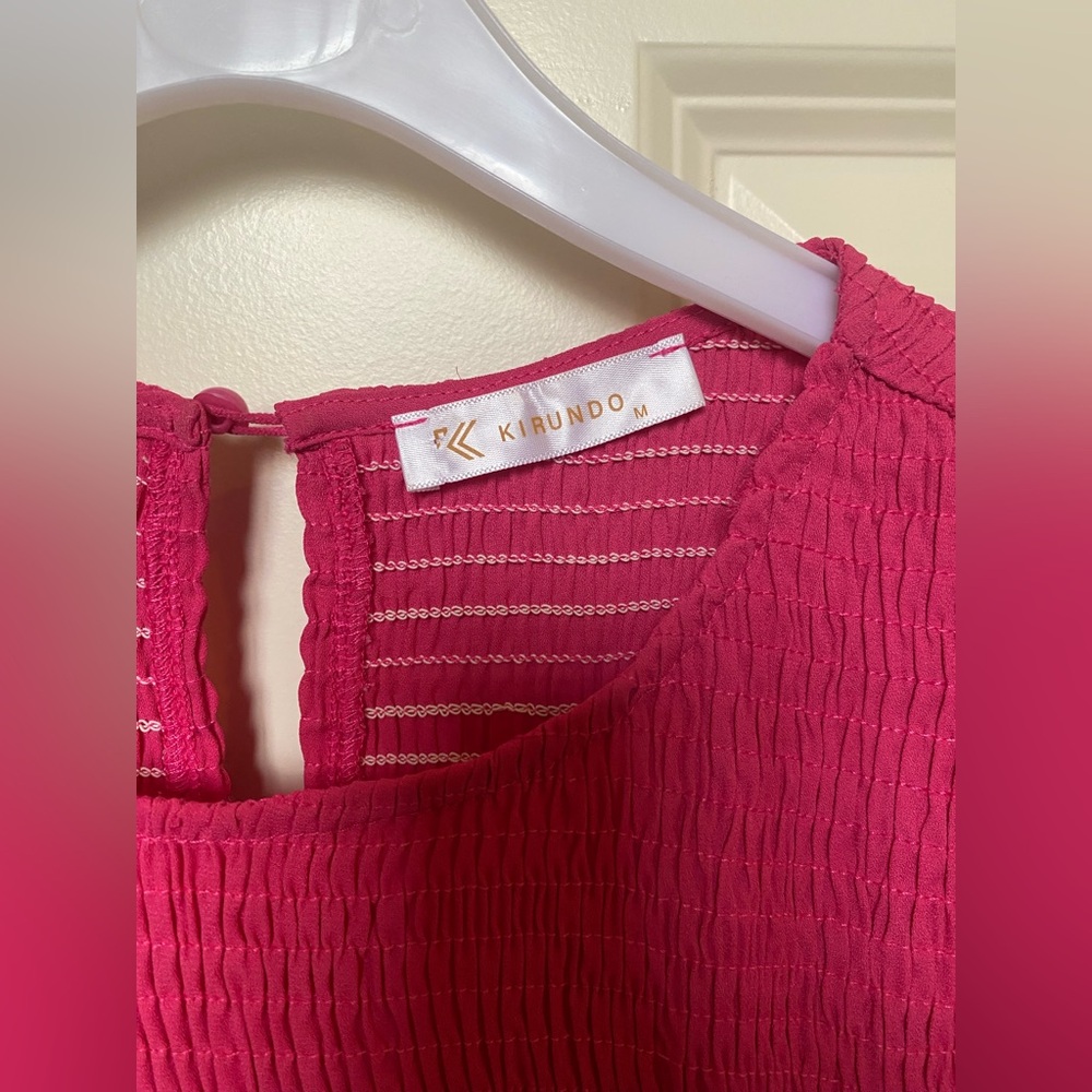 Pink Ruffled Dress - Picture 2 of 4